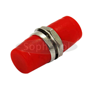 FC-FC Singlemode Simplex Round Small D Type Metal Fiber Adapter