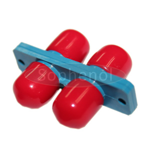 FC-FC Singlemode Duplex Plastic Fiber Optic Adapter