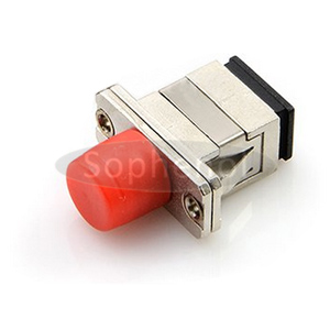 FC-SC Singlemode Simplex Metal Fiber Optic Adapter