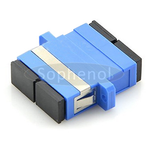 SC-SC Singlemode Duplex Plastic Fiber Optic Adapter