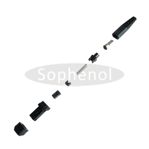 MTRJ UPC Female Singlemode 9/125um Duplex Fiber Optic Connector