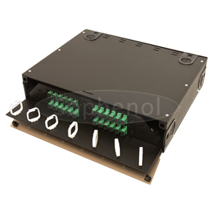 2U Premium Sliding Patch Panel with Rall, LC/SC/ST/FC Ports Available