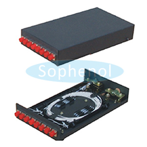 Fiber Optic Termination Box 8 Ports FC Simplex Type