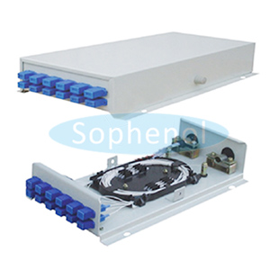 Fiber Optic Termination Box 12 Ports SC Simplex Type