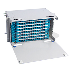 96 Fibers ODF Rack Mount Distribution Box with 8 Tray 12F Splice