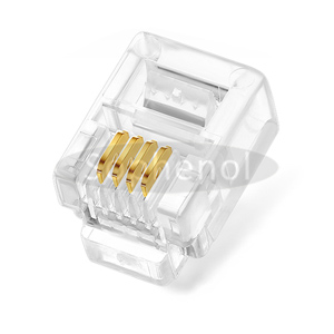 RJ11 6P4C Modular Telephone Plug