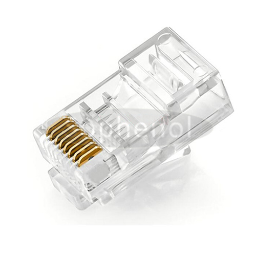 CAT.5E 8P8C Modular Plug Unshielded For Solid Cable