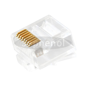 CAT.5E 8P8C Modular Telephone Plug Unshielded Short Body