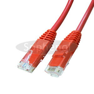 CAT5E UTP Patch Cable Bare Copper Molded Boot B