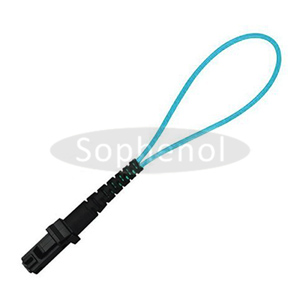 MTRJ Connector 10G OM3 Multimode 50/125um Fiber Loopback Module