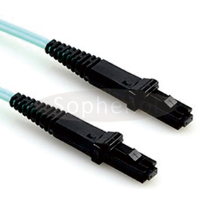 MTRJ - MTRJ OM3 10G 50/125 Duplex Multimode OFNR Fiber Patch Cable