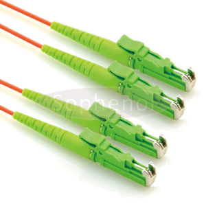 E2000 - E2000 62.5/125 OM1 Duplex Multimode OFNR Fiber Patch Cable