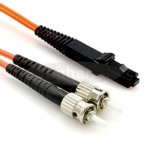 MTRJ - ST 62.5/125 OM1 Duplex Multimode OFNR Fiber Patch Cable