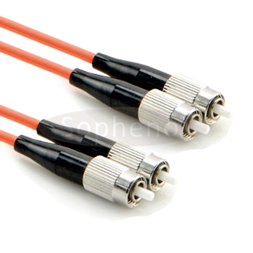 FC - FC 62.5/125 OM1 Duplex Multimode OFNR Fiber Patch Cable