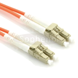 LC - LC 62.5/125 OM1 Duplex Multimode OFNR Fiber Patch Cable