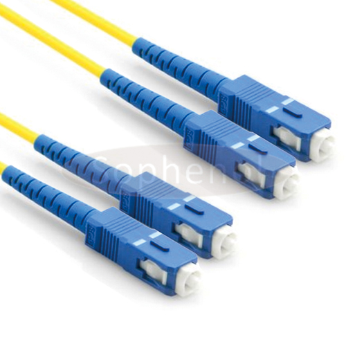SC - SC 9/125 OS2 Duplex Singlemode PVC Fiber Patch Cable
