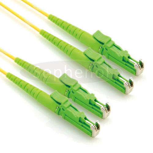 E2000 - E2000 9/125 OS2 Duplex Singlemode PVC Fiber Patch Cable