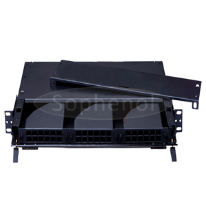 1U MTP Patch Panel, Including 3 MTP-LC Cassettes and Accessories