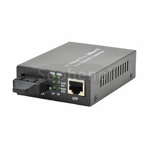 10/100M BiDi TX1310/RX1550nm SM 20KM Ethernet Media Converter