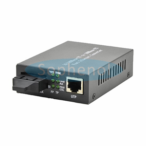 10/100/1000M Dual Fiber 850nm 550M Gigabit Media Converter