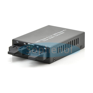 Multimode to SingleMode 2M/20KM 850nm/1310nm SC 100M E  Fiber Media Converter